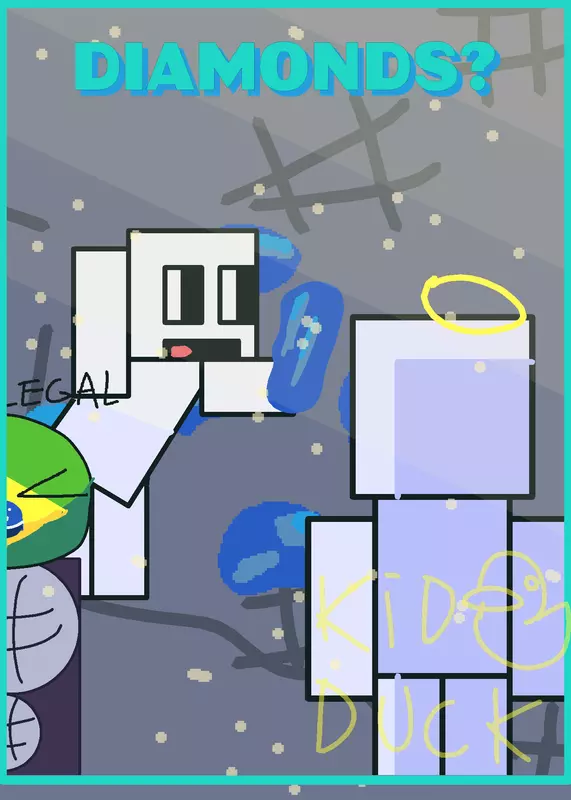 Diamantes 💎 by @kid_duck
