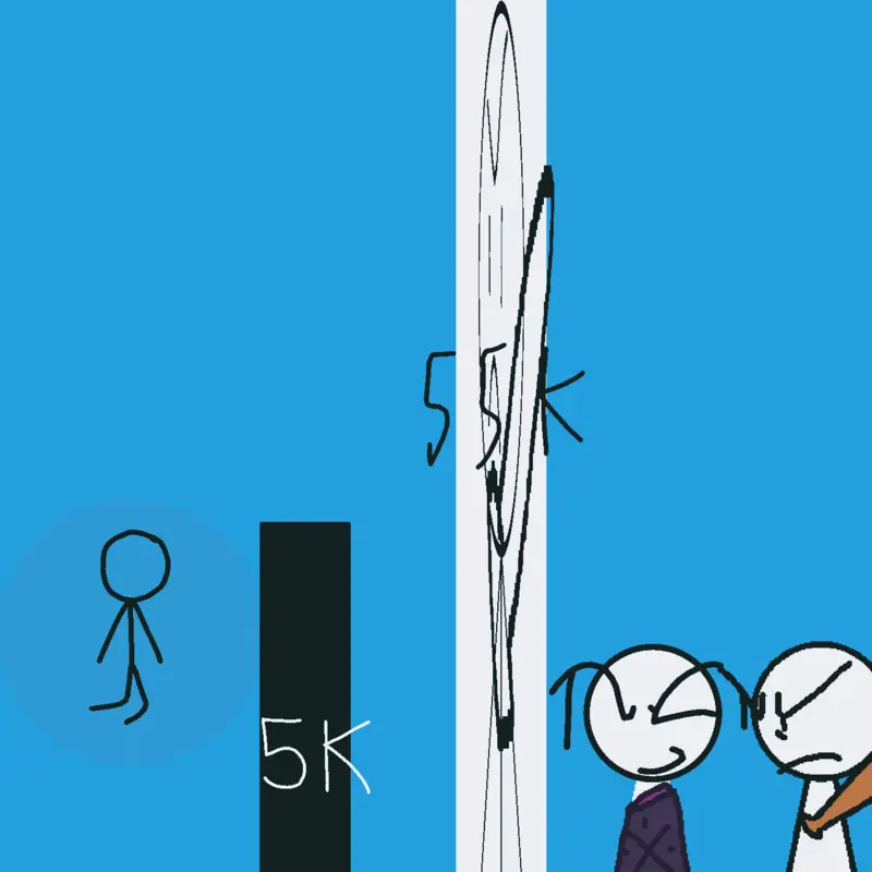 5K Vs 55K by @MrPillows
