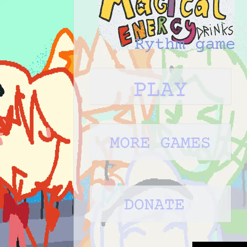 Magical Energy drinks Rythm game by @FoxyStudios