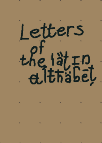 LETTERS OF THE ꝆȀƮɪȠ ALPHABET