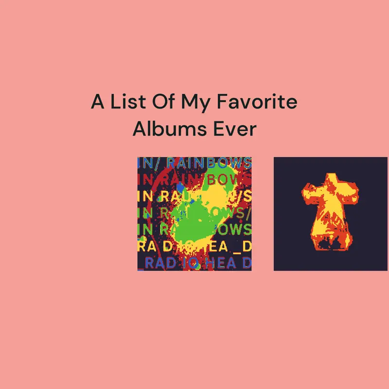 Favourite Album Lists by @M16A2