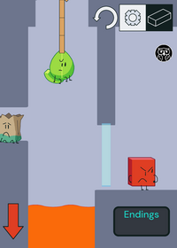 The ending game but BFB