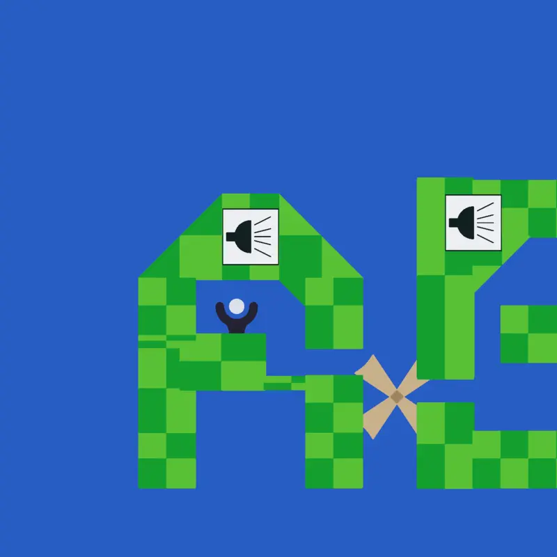 Golf with alphabet by @Agamisback