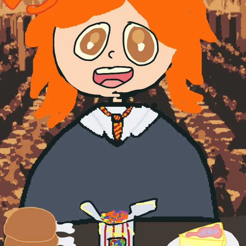 Ron in hunger! by @HelenaLachica