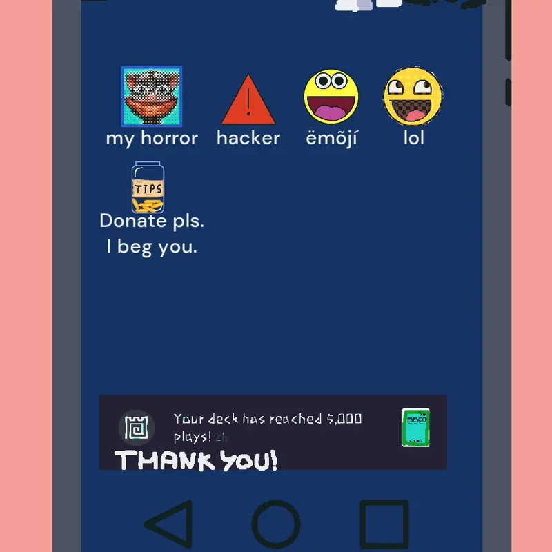 These are my custom virus apps. by @TheGamingOffical2026