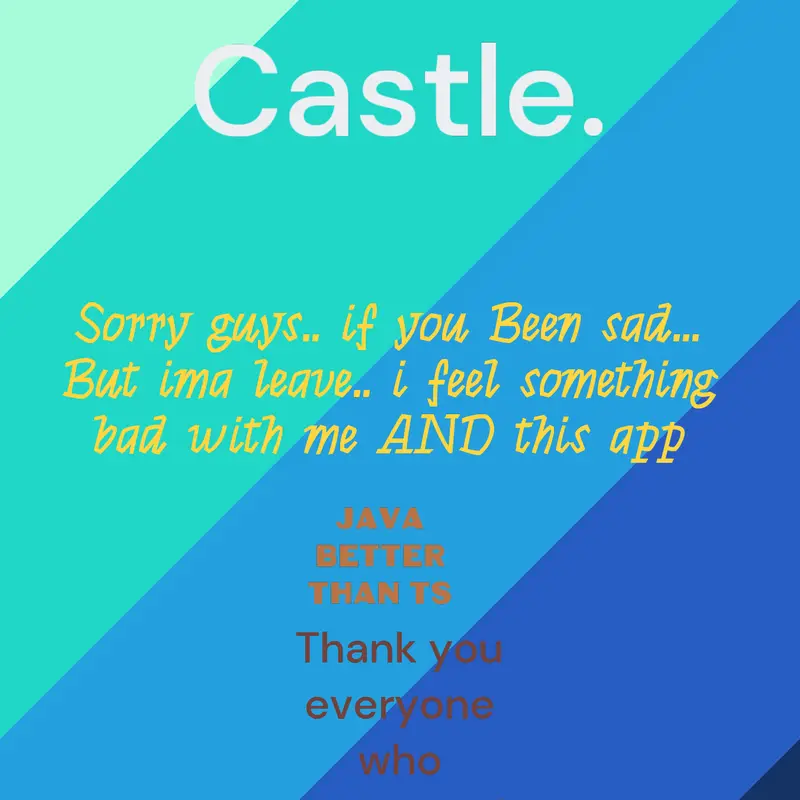Zumo Is leaving castle by @zum0