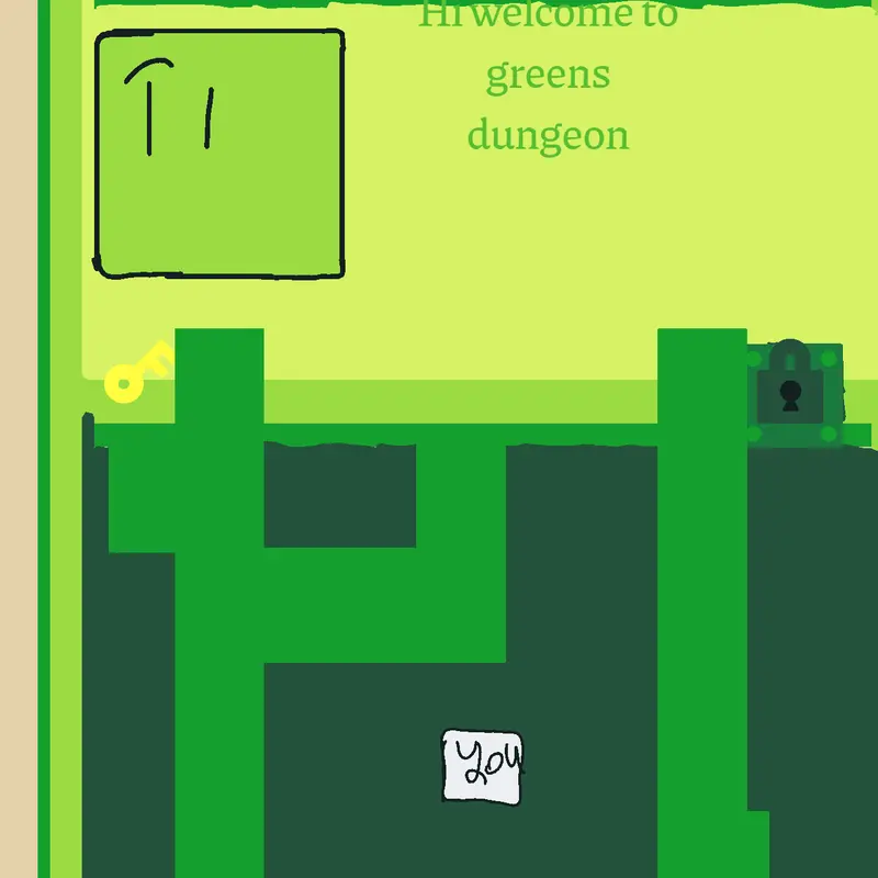 Go trough greens dungeon by @pr0xprince