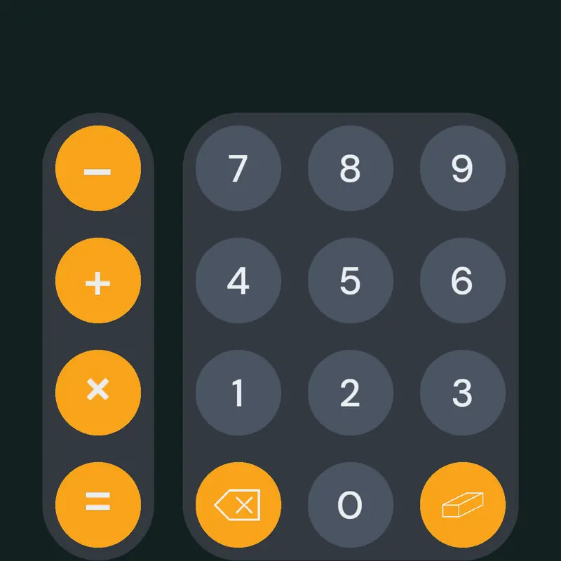 Calculator by @Cursulanuta