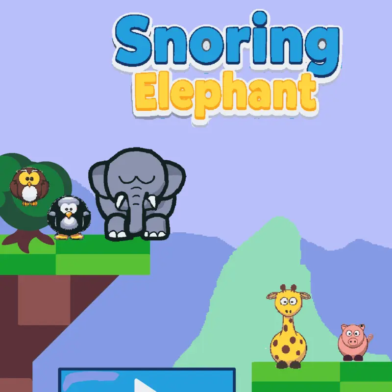 Snoring elephant by @terrence_kuya