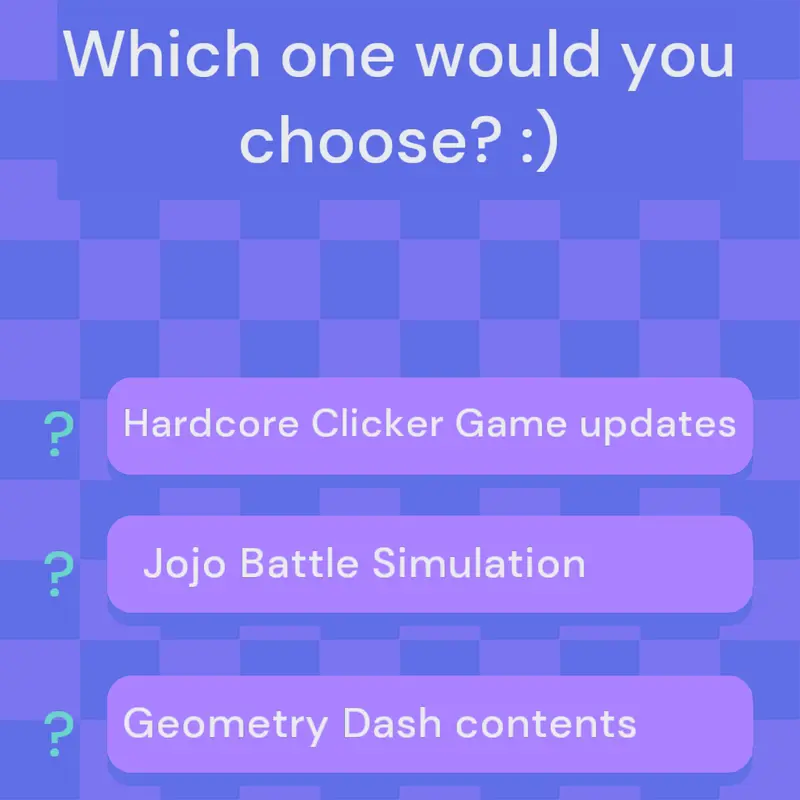 Game by @theUNUSUALcreator21
