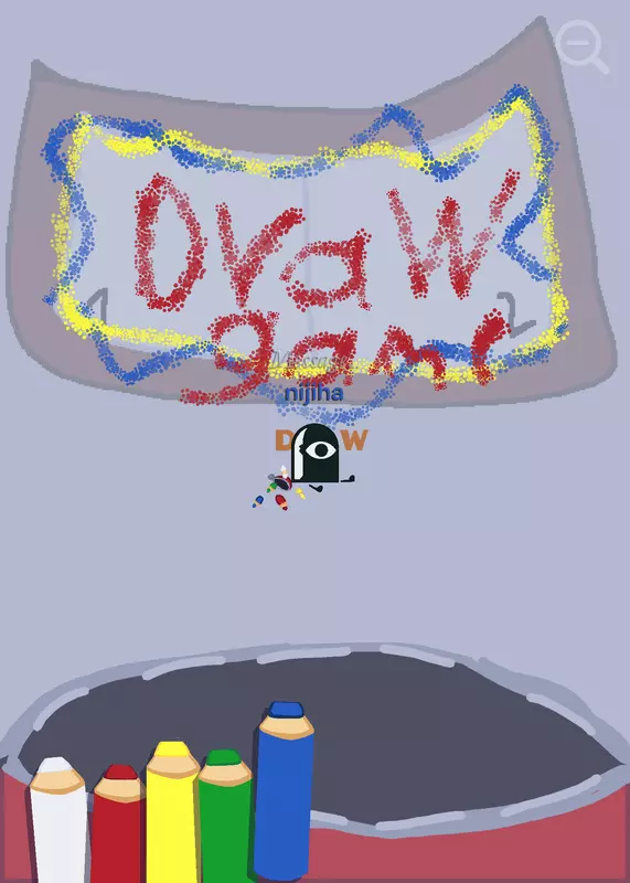 The draw game and write by @nijiha