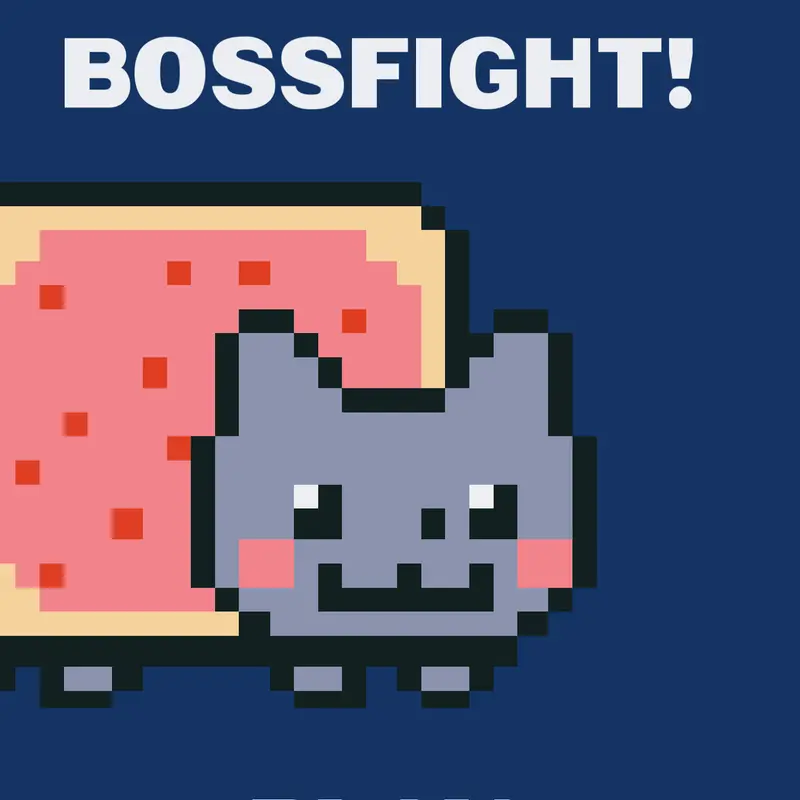 Nyan cat thing by @Toitle