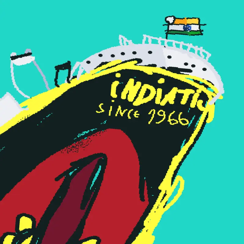 Sinking of S.S indiatic[ficticional] by @bluesphere
