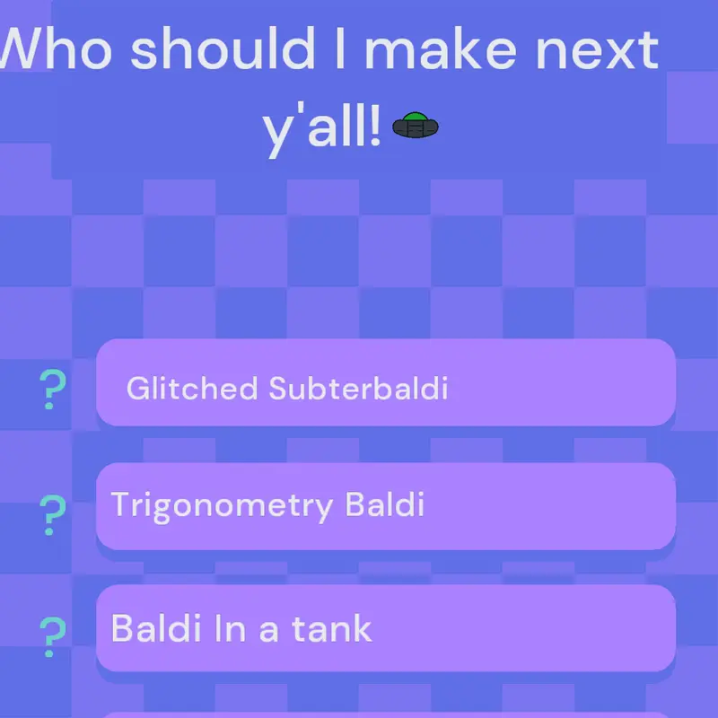 Game by @S7BTER_BALD8