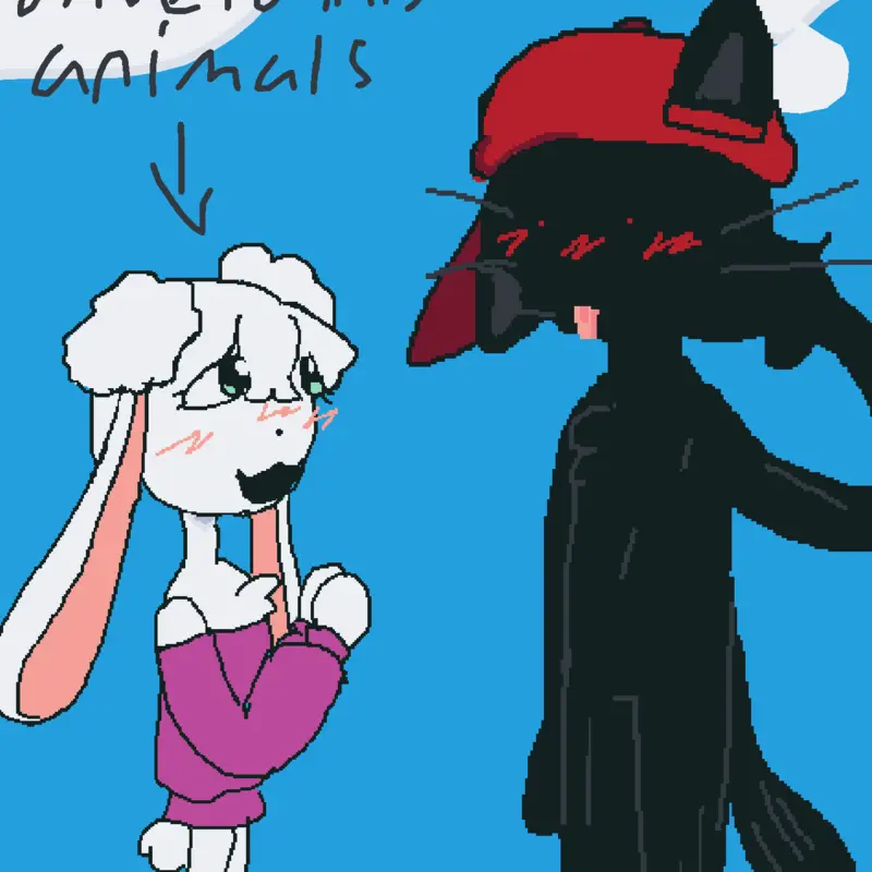 They're furr- I mean animals now by @Itsuki_shizzles