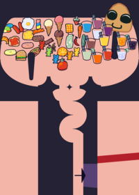 POU FOODS MARBLE RACE