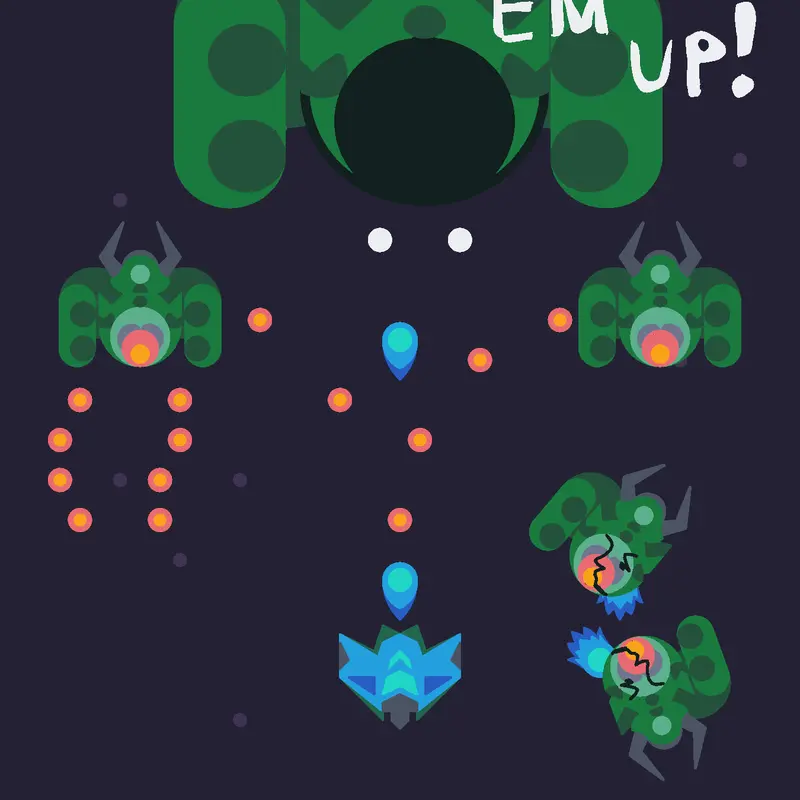 BULLETEER RAMPAGE Shoot em up by @Ezzys2527