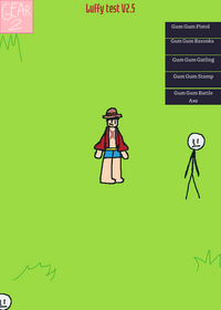 [GEAR 2!] Luffy test V2.5