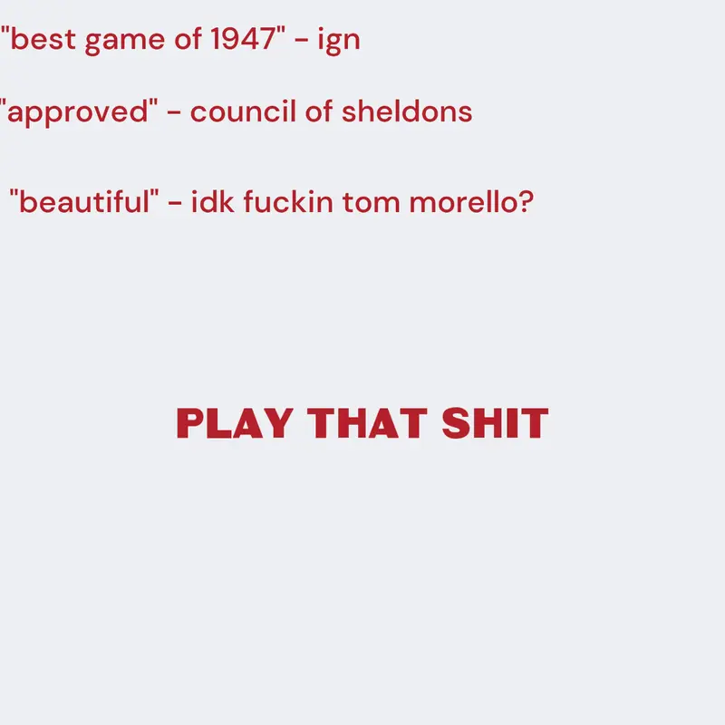 Game by @ItsJenko