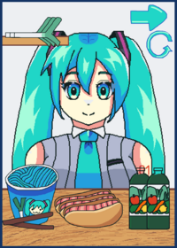 Hatsune Miku Mukbang