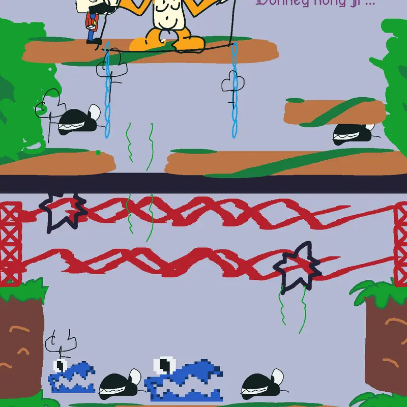 Ain’t you saving Donkey Kong? by @cartoonlover320