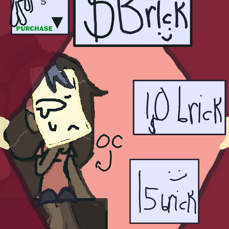 Brick donation shop by @P3ANUTTZ_BUTT3RR--