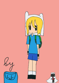 Finn the human ın mine art style, btw hə iş...