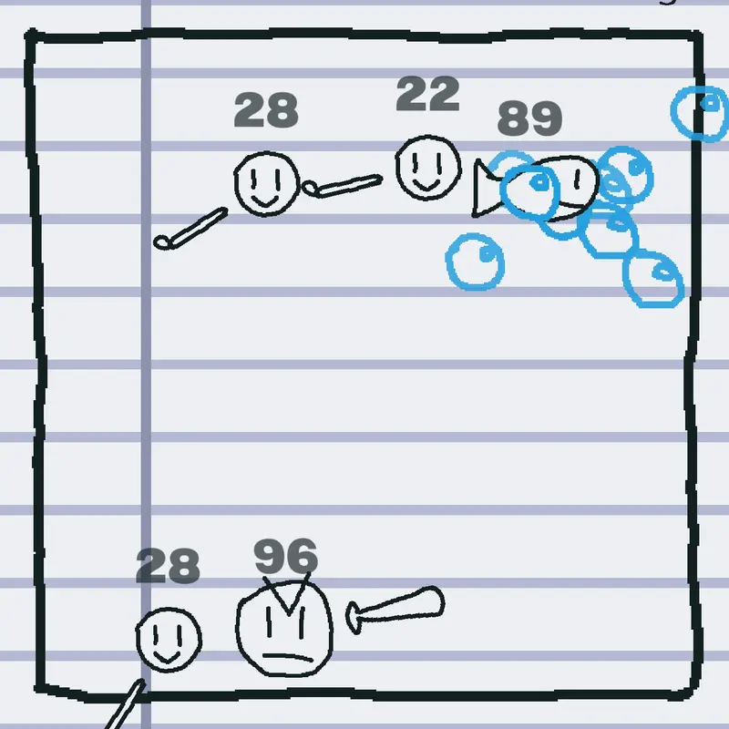 Doodle Battle by @tan_qi_xian