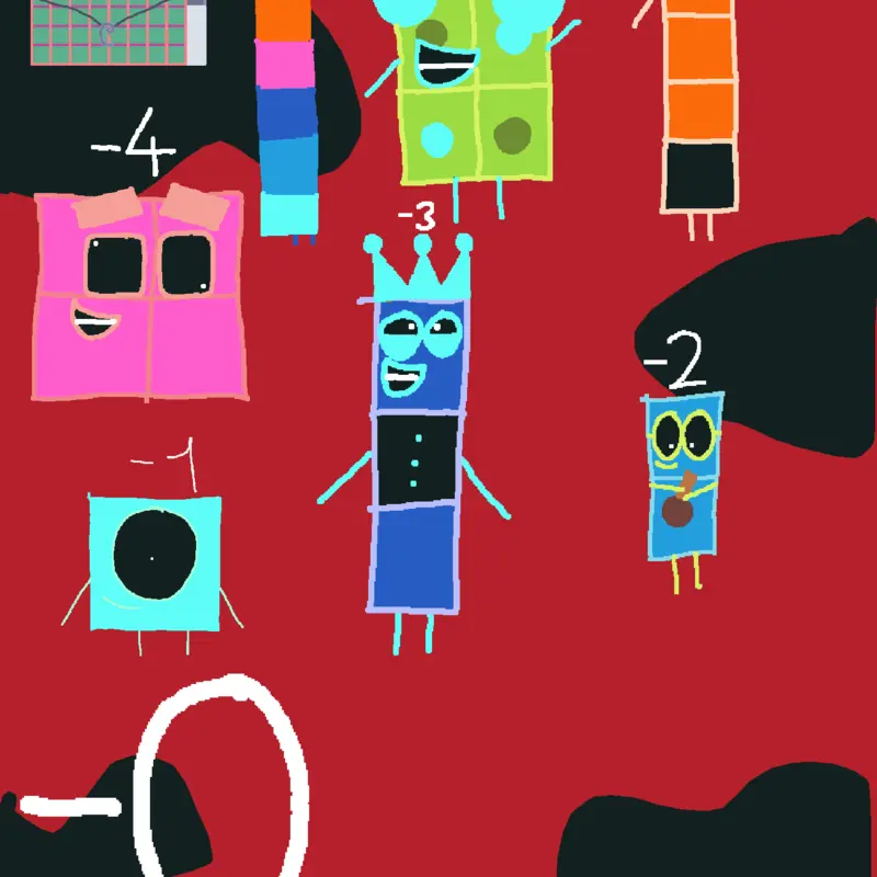 ❤️ numberblock by @JinClayden