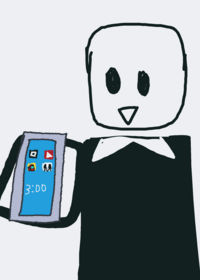 I love my phone and me