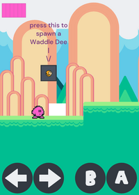 8-Bit Kirby Test Credit to maxfieryflames