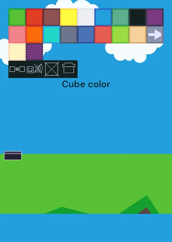 cube emitter object by @bee_63_yello