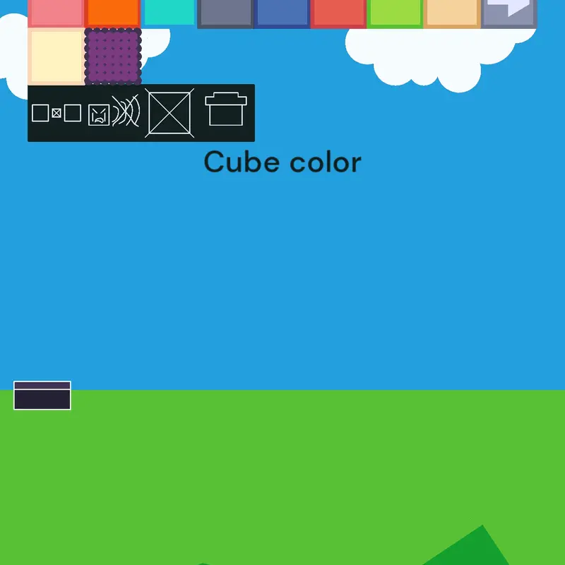 cube emitter object by @bee_63_yello