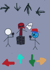 Fnf bf vs stickman
