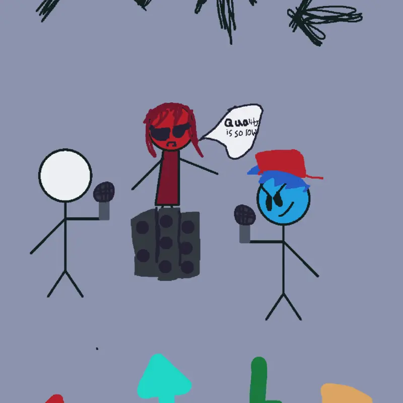 Fnf bf vs stickman by @Quitaccount