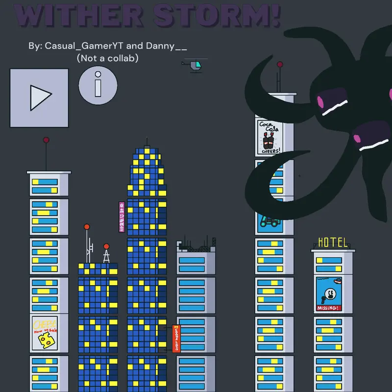 Destroy the city with the Wither Storm! by @kooo9i