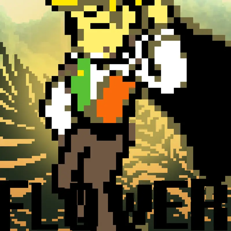 Flower man by @Your-Local-Pumpkin-Guy