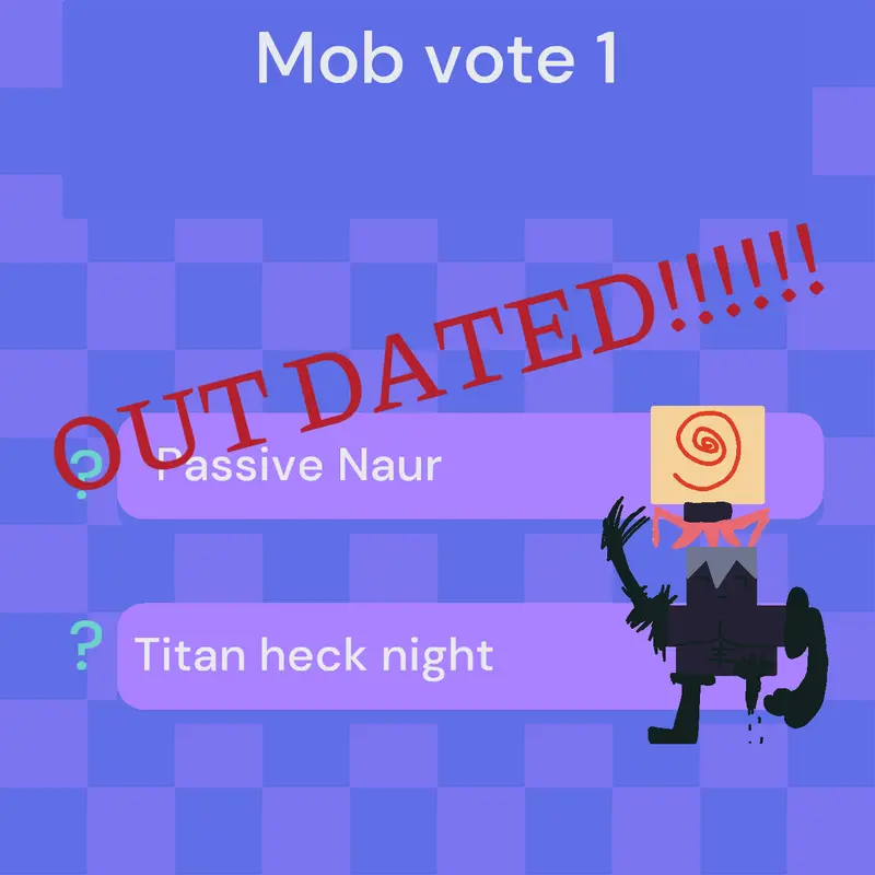 MOB VOTE1!!!!!!! CHECK THIS NOTIFICATION by @mystery-food-games