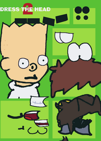 DRESS THE HEAD 2 in castle!