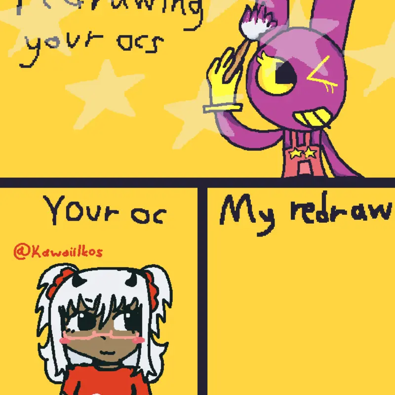Redrawing by @kawaiilkos