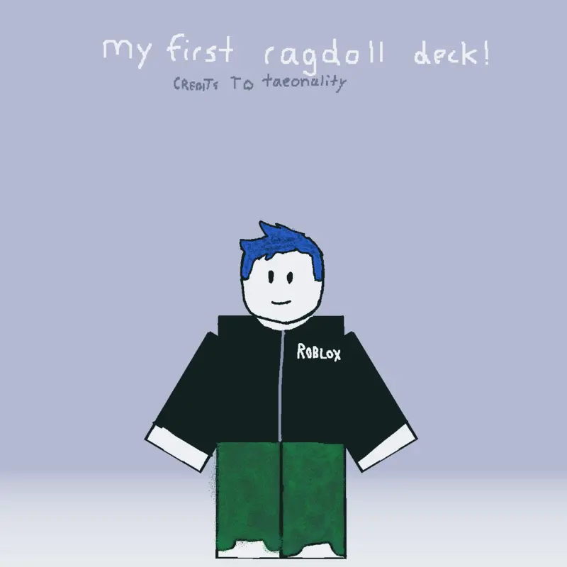 Ragdoll Roblox! by @CreatorOtaku
