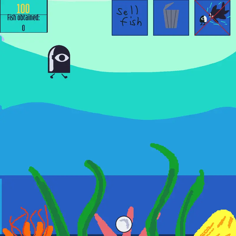 Raise a fish! by @Lin-igloo134
