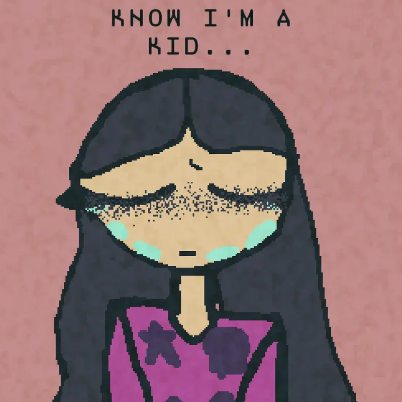 Don't hate on me...im a kid... by @kuromi_fan_lulu