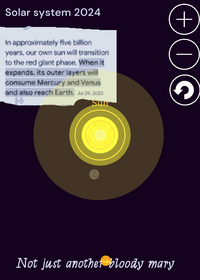 Future of the solar system V2