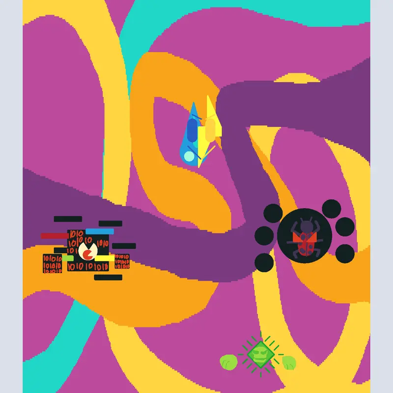 Virus vector! by @Coophoop_loop