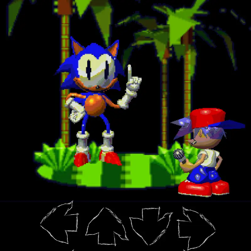 Sonic the Hedgehog by @Endless_Face