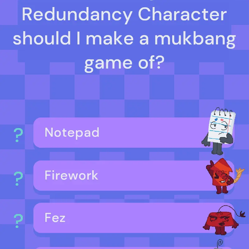 Object Redundancy Poll by @elliotux__