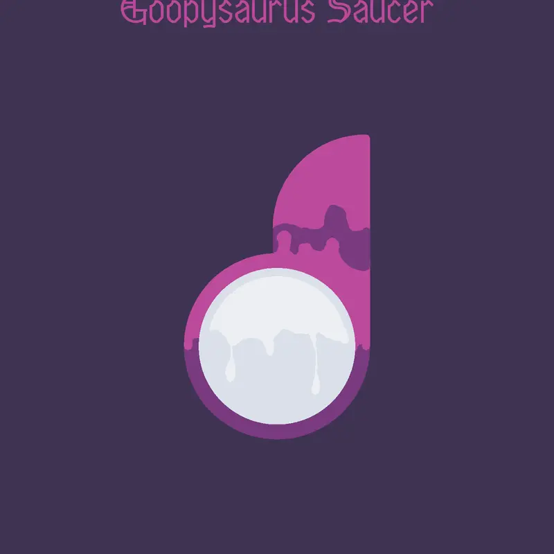 Goopysaurus Saucer by @helloitsmetony