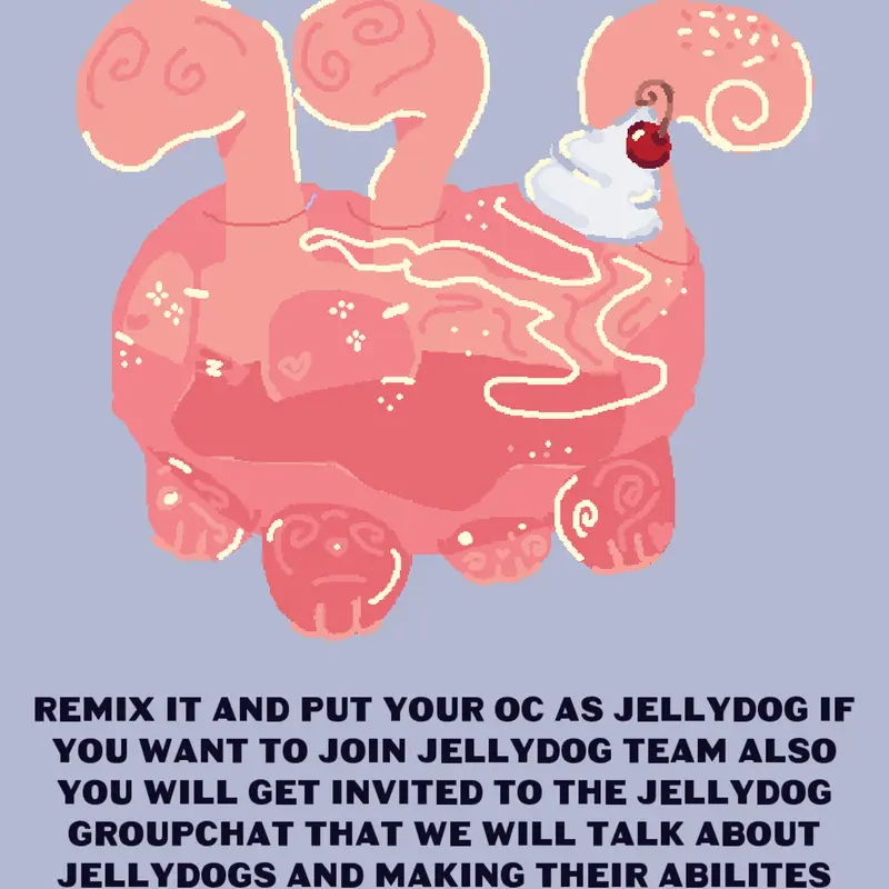 My jelly dog oc for the trend ♡♥︎ by @KittyLikes_Seals