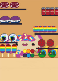 Rainbow Colors Food